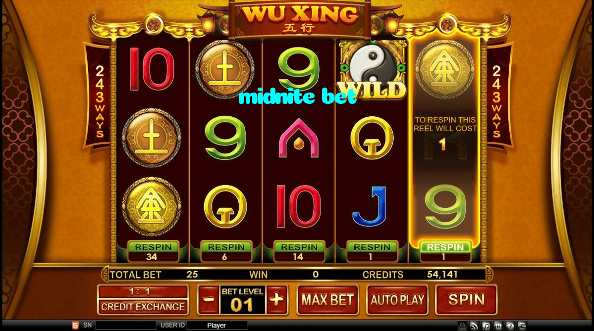 midnite bet casino presented on mobile device in Pakistan with slots and live games